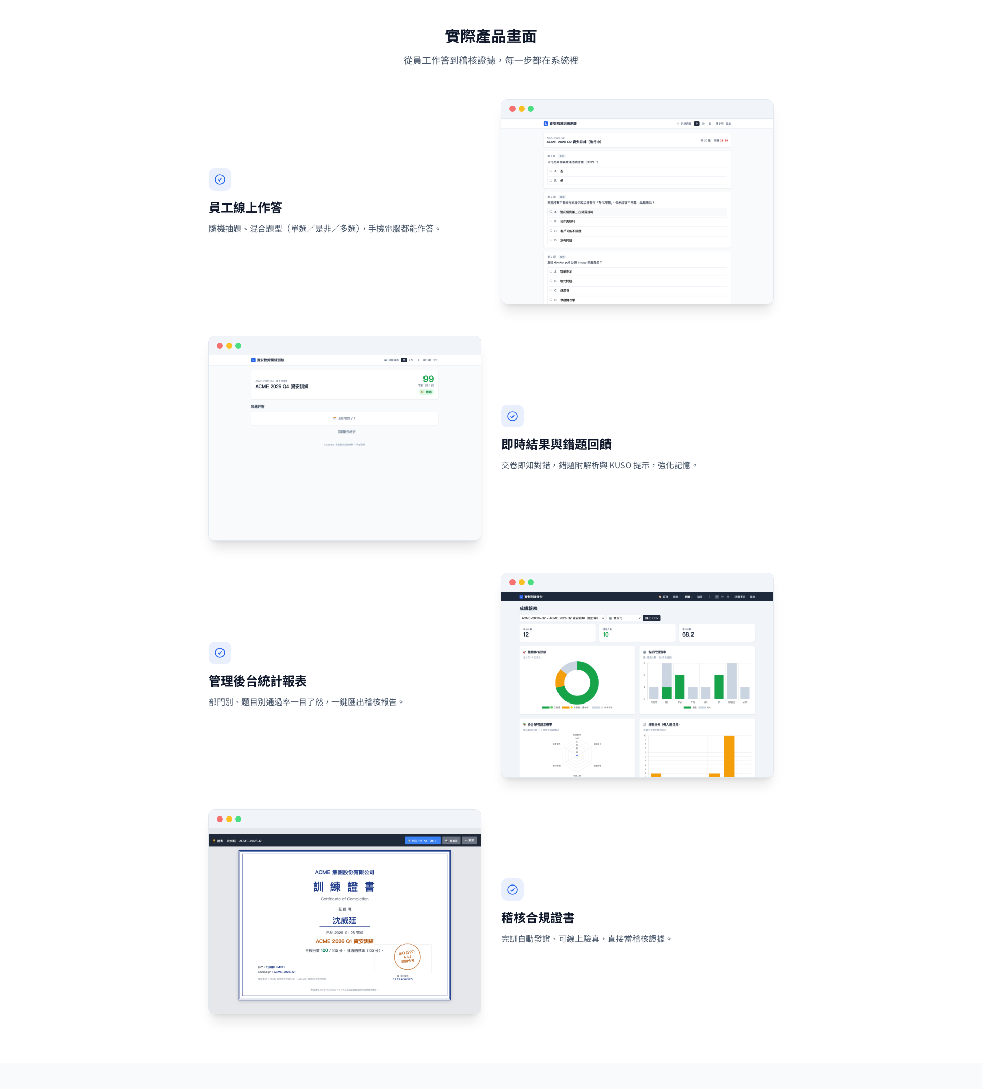 LabLearn — AI 合規訓練平台 Full Page